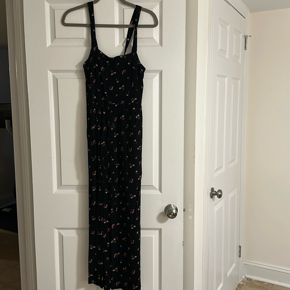 Madewell adjustable strap jumpsuit